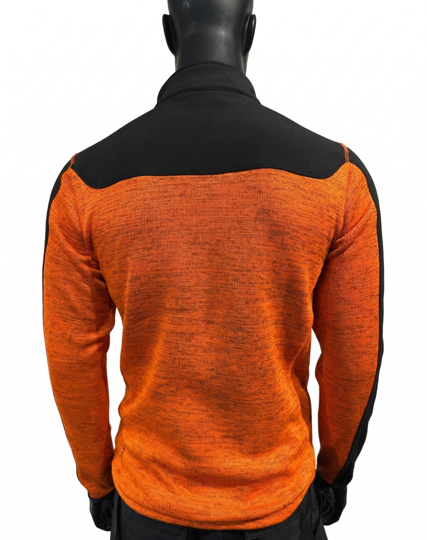 Synfiber Warm Fleece Jakke HV Oransje/Sort