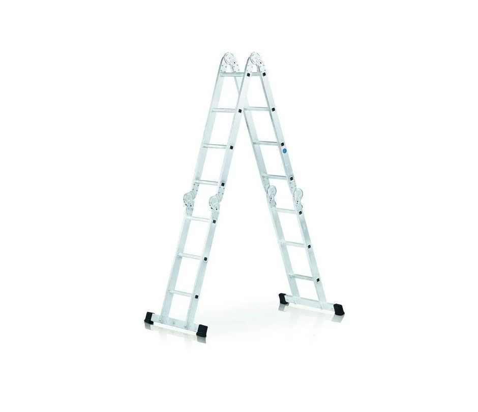 Zarges Multitec M multifunksjonsstige (42384) – 4 × 4 skaft i aluminium