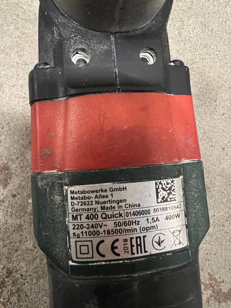 Metabo MT 400 Quick – Allsidig Multiverktøy for Profesjonelle og Hobbybrukere