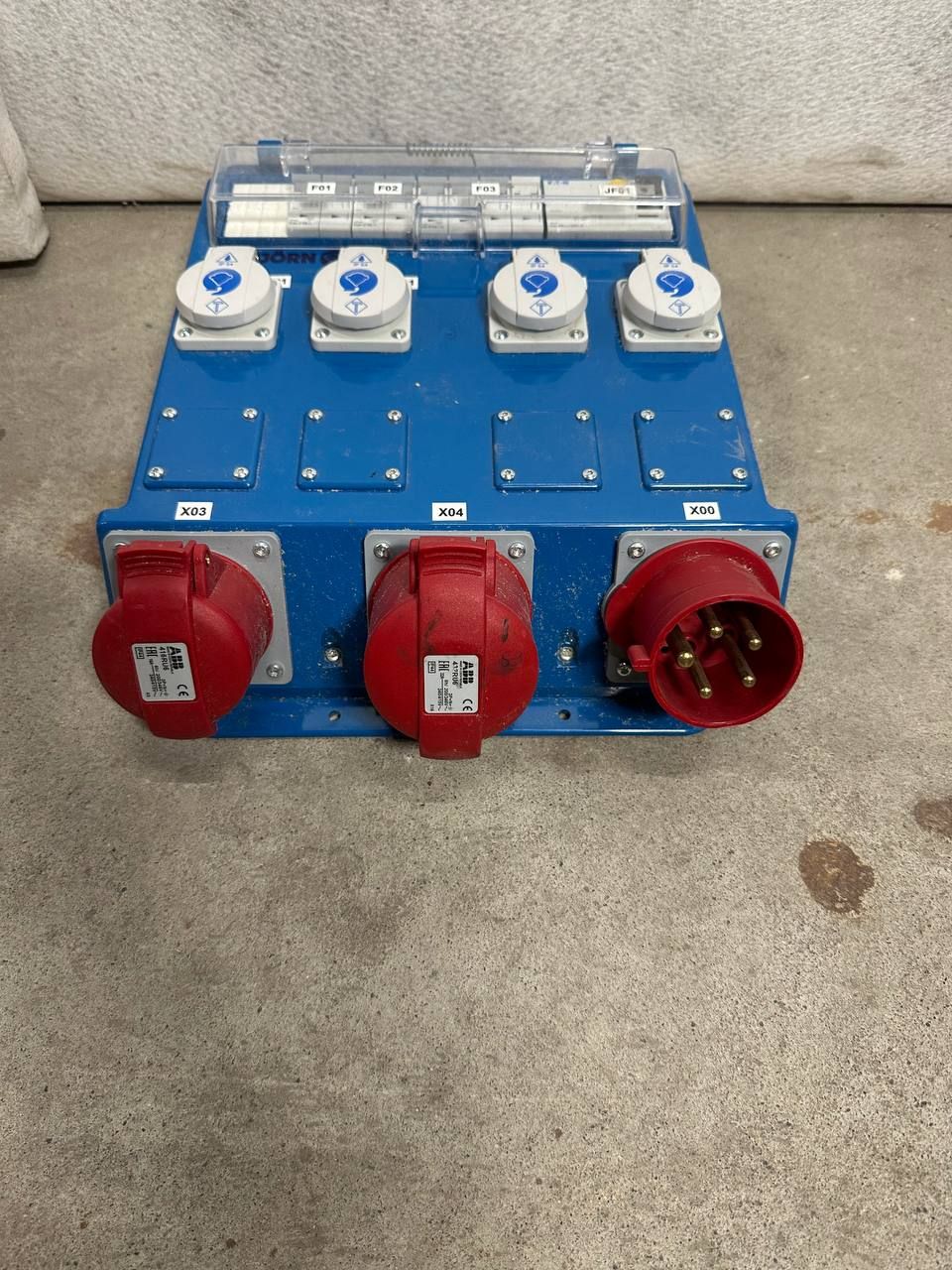 El‑Bjørn U 32 Mini //411‑1 EN 4P | 32 A CEE | Schuko & CEE 16/32 A | IP44