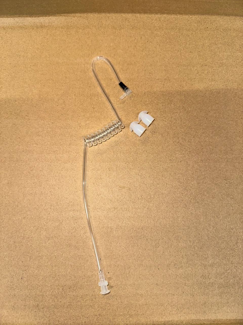 Earpiece med PTT og mikrofon – Motorola 2-pin (Hytera BD615)