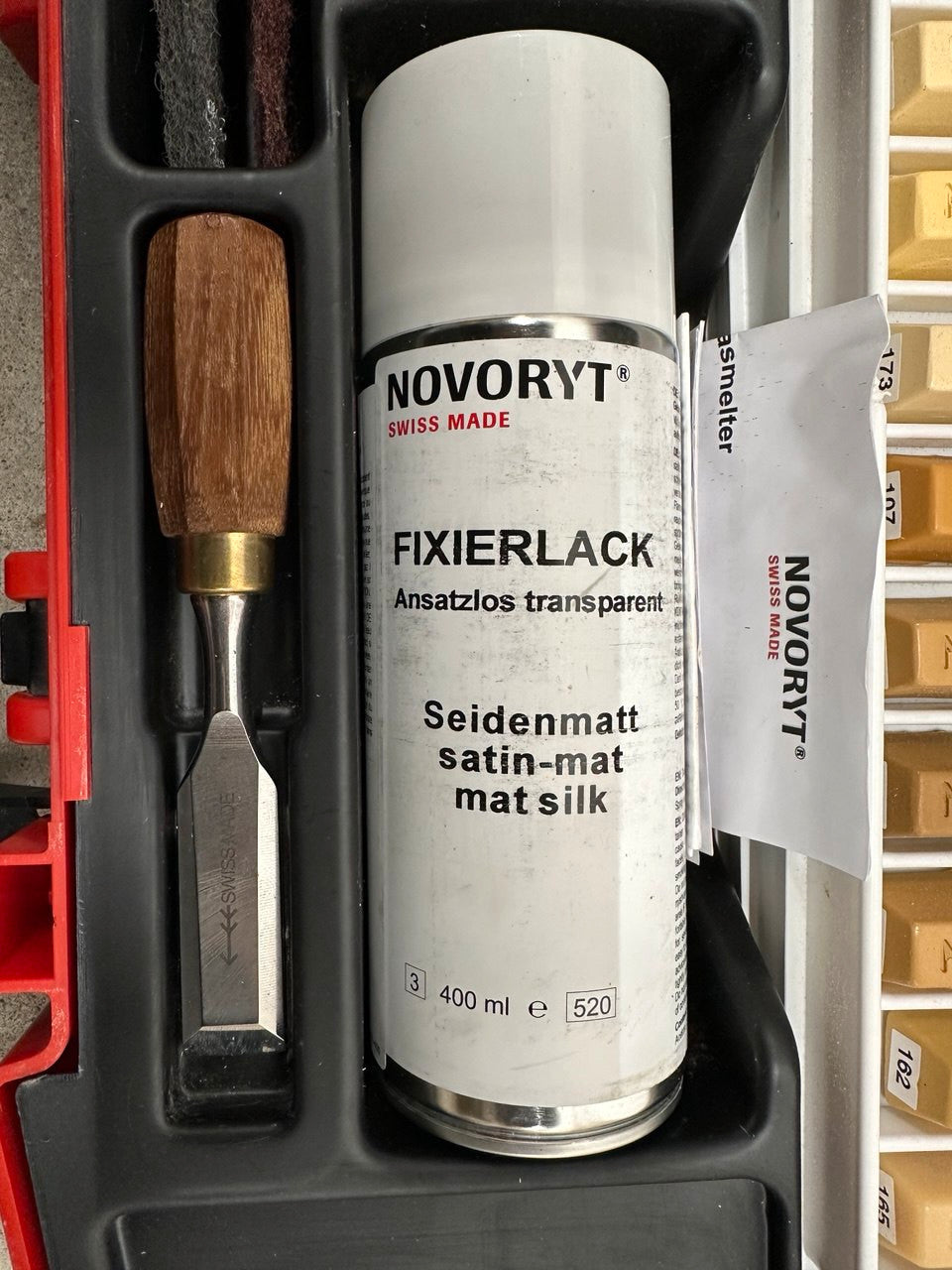 Novoryt Smeltevoks Set 60 | Profesjonelt Reparasjonssett for Treoverflater