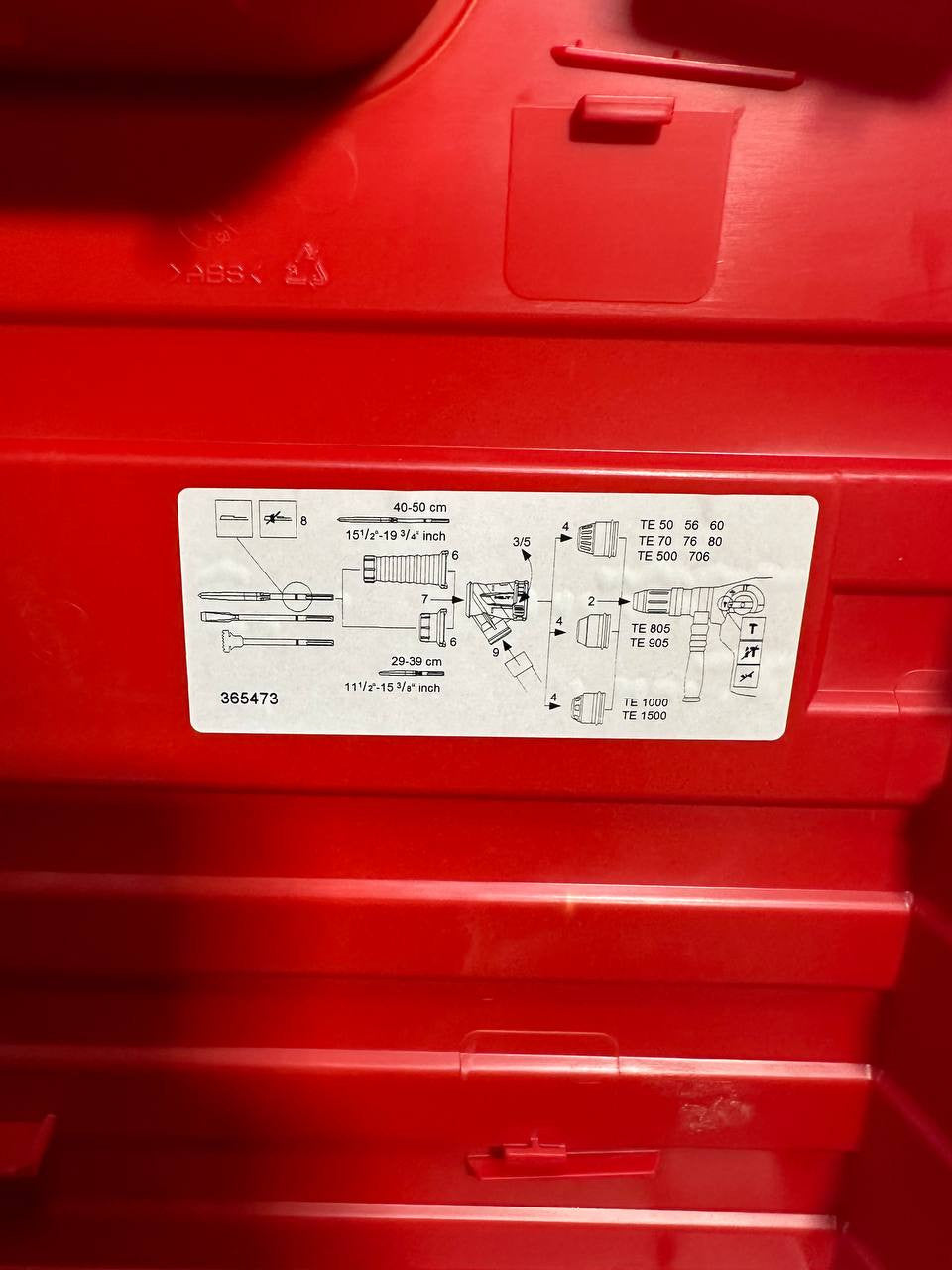 Hilti TE DRS-B Støvavsugenhet for Meisling