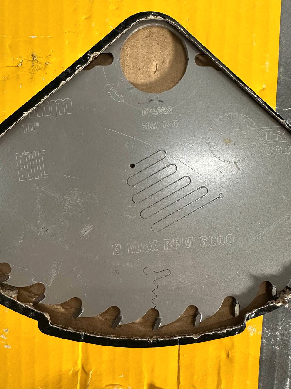 DEWALT Extreme Workshop | 250mm x 30mm 40T | Sirkelsagblad