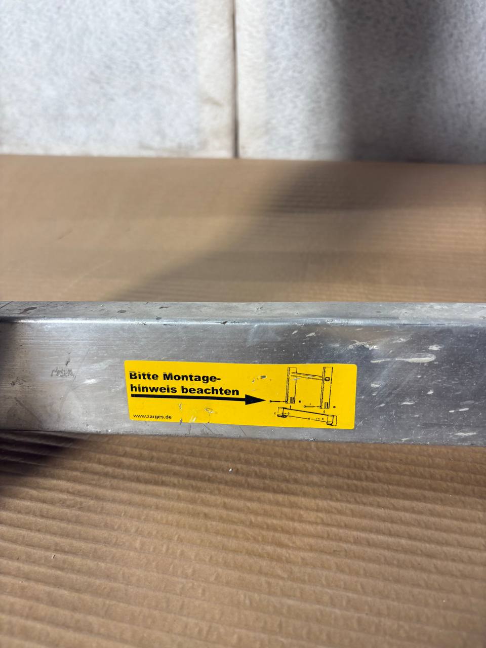 Zarges Multitec M multifunksjonsstige (42384) – 4 × 4 skaft i aluminium