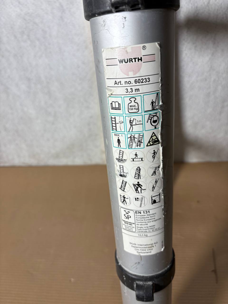 Würth teleskopstige 3,3 m (Art. 60233)