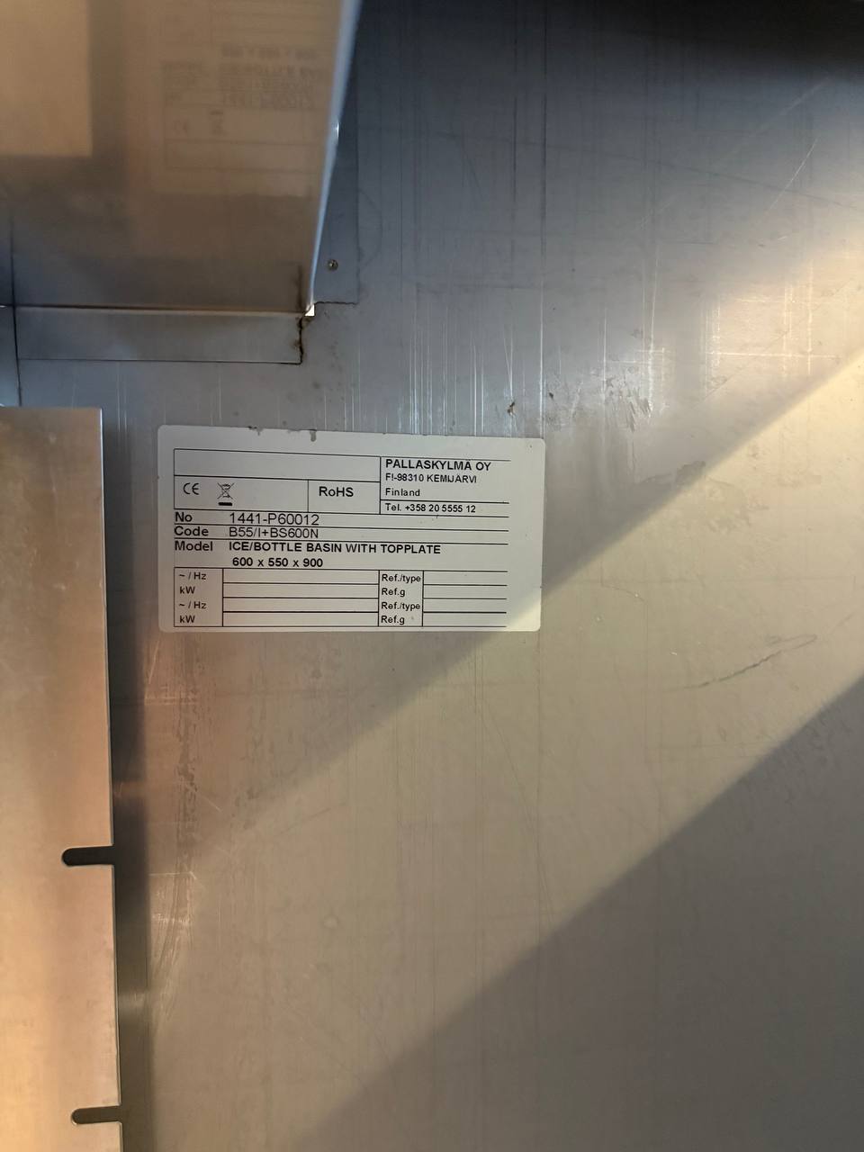 Cocktail bar stasjon 600x500x900 mm