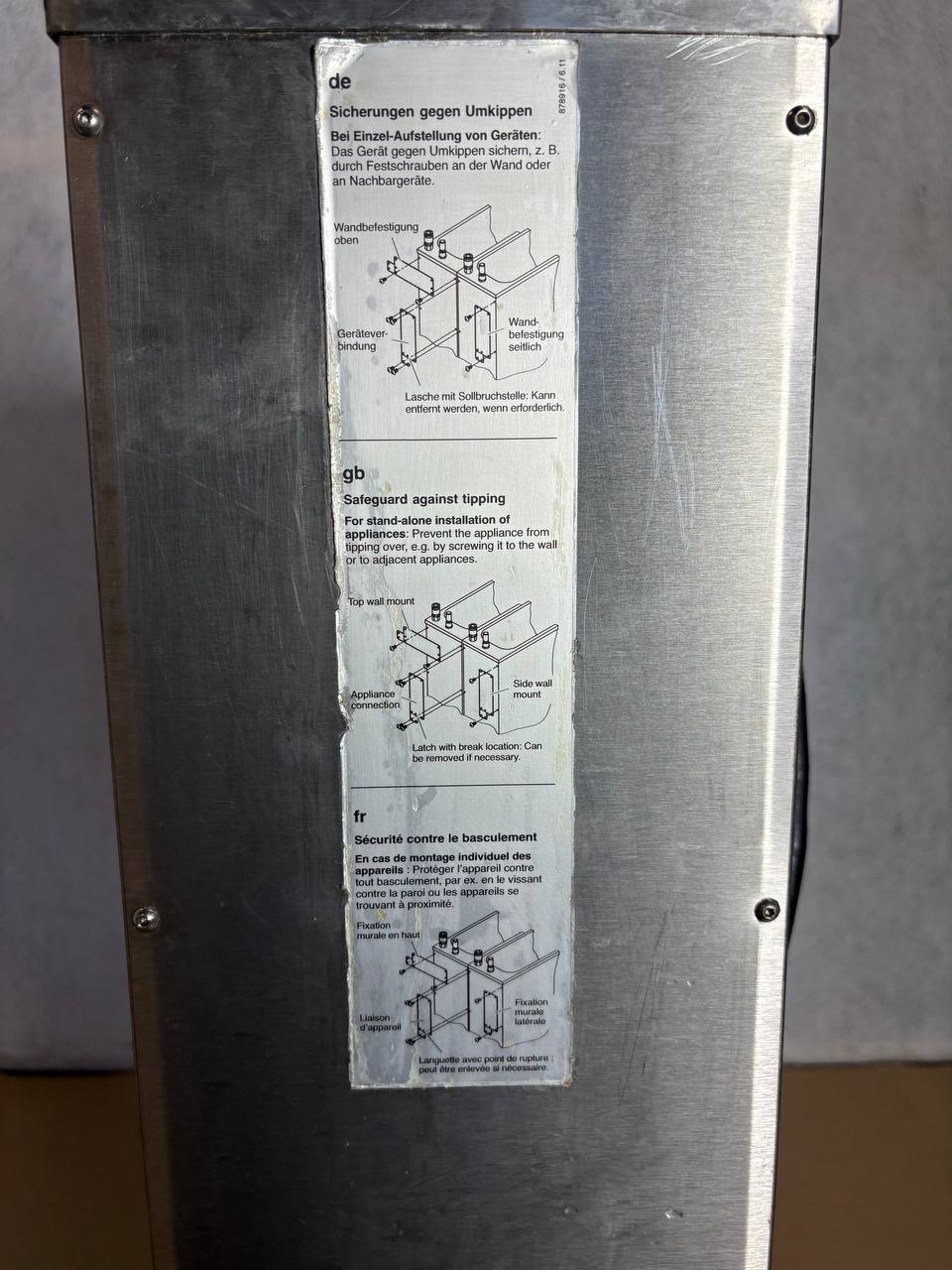 Metos frityrkoker – elektronisk styring, 1 kammer, inkl. kurv og lokk