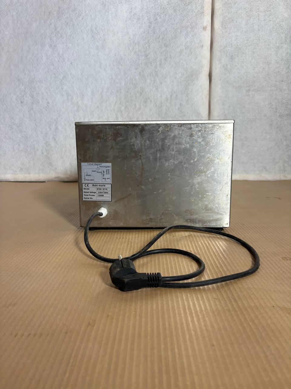 Bain Marie Vannbad 8700/8710 – 230V, 1200W