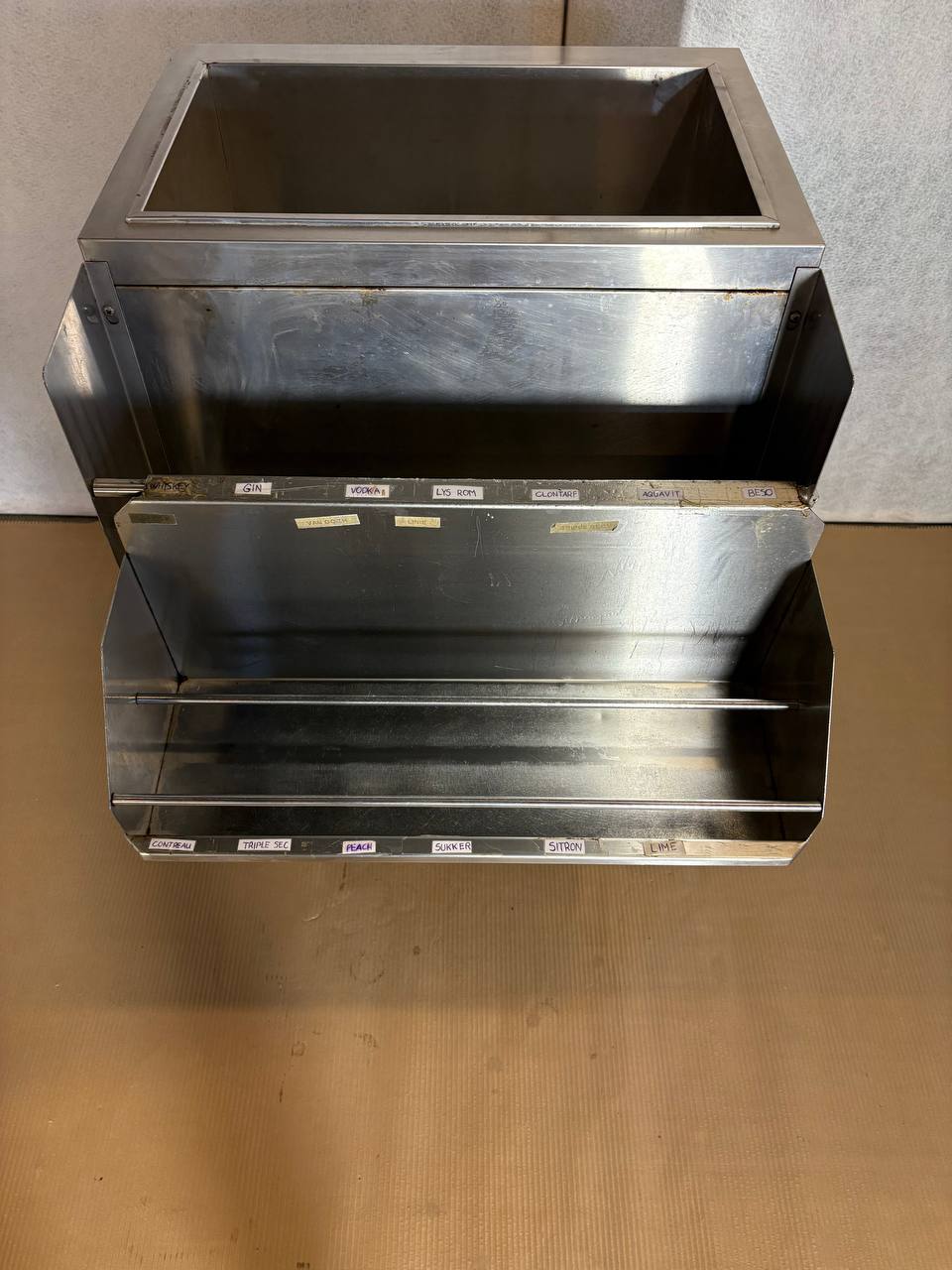 Cocktail bar stasjon 600x500x900 mm