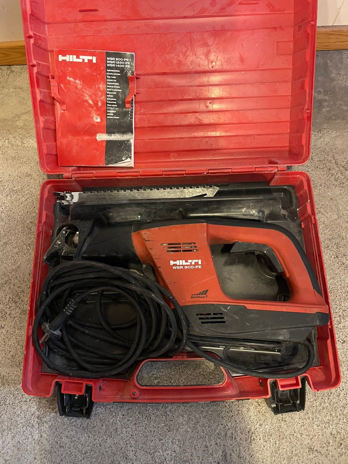 Hilti WSR 900-PE Bajonettsag