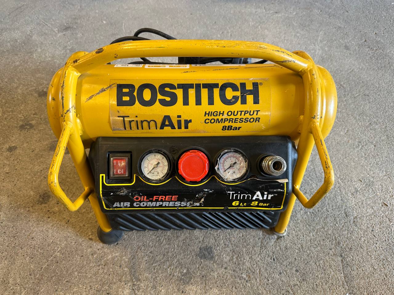 Bostitch TrimAir Kompressor 6L – 8 Bar