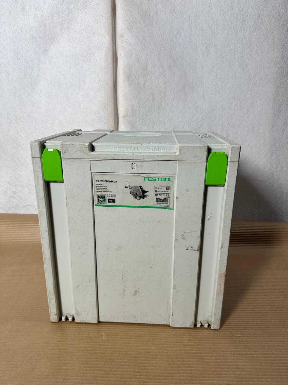 Festool TS 75 EBQ-Plus Dykksag med Systainer koffert
