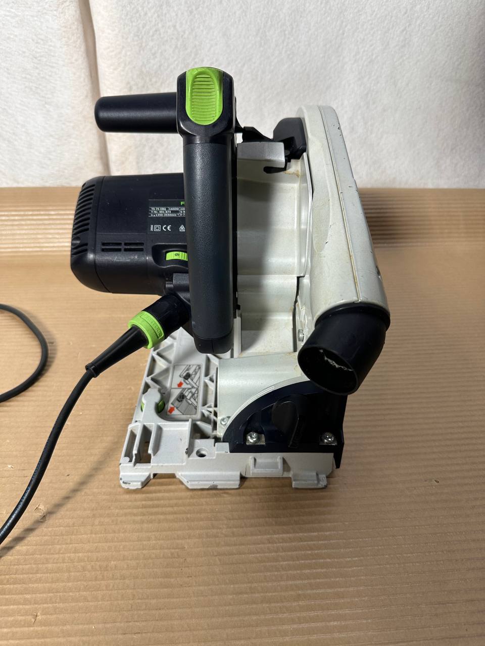 Festool TS 75 EBQ-Plus Dykksag med Systainer koffert