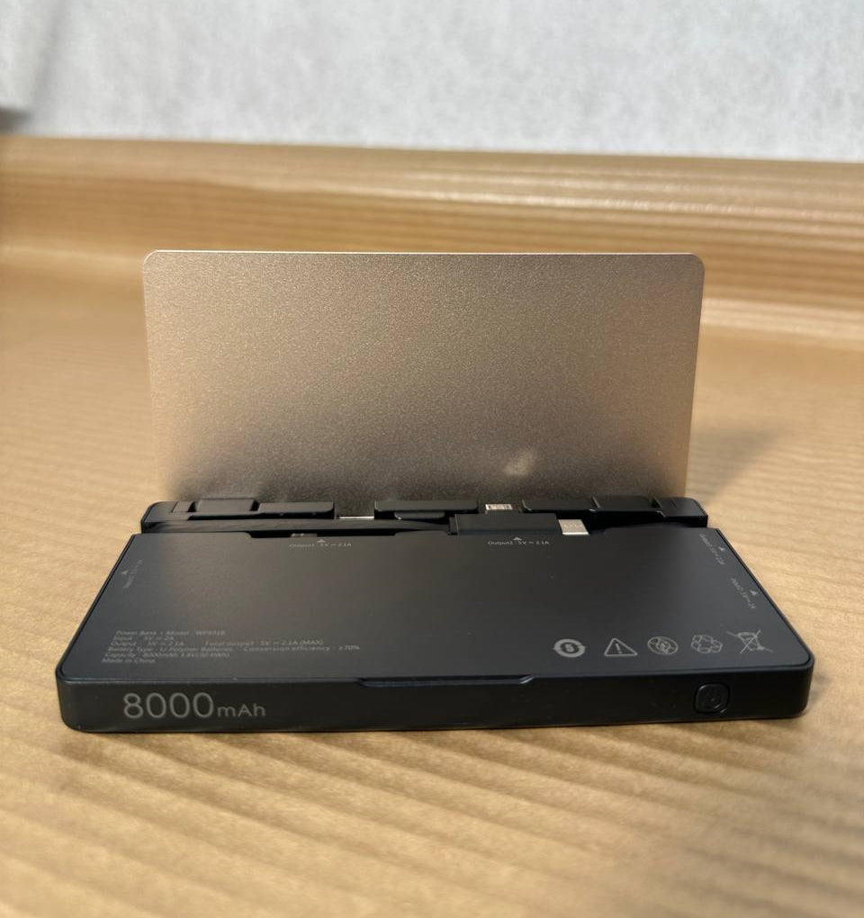 WST Multiple Power Bank Docking Station – 3 stk 8000mAh Powerbanks (Rose Gold)