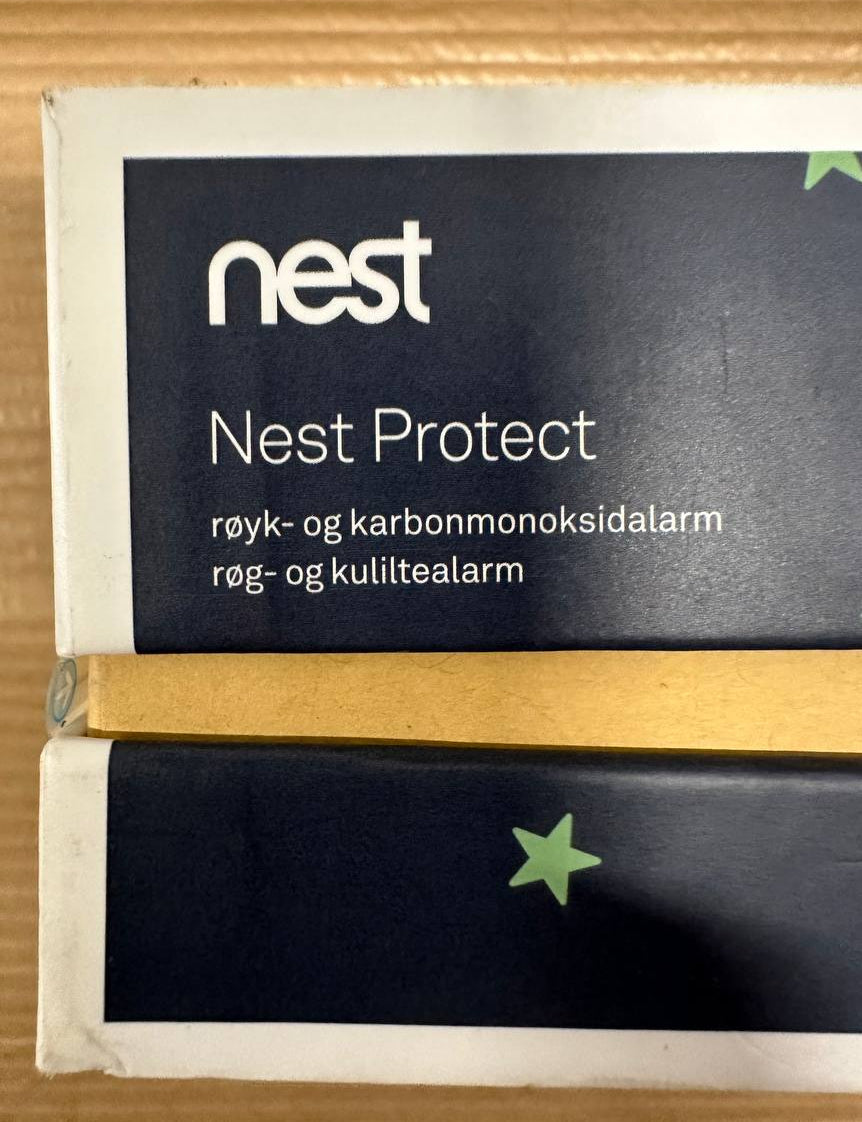 Nest Protect røyk- og karbonmonoksidalarm (230 V kablet versjon)
