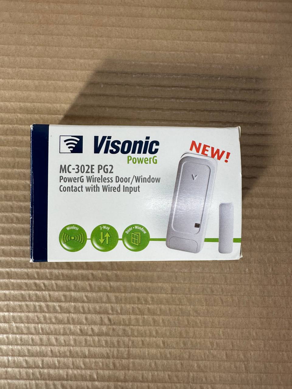 Visonic PowerG MC-302E PG2 Trådløs Dør/Vinduskontakt