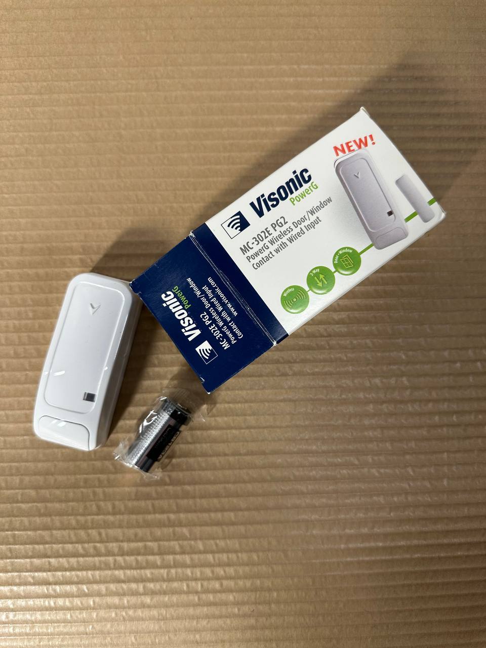 Visonic PowerG MC-302E PG2 Trådløs Dør/Vinduskontakt