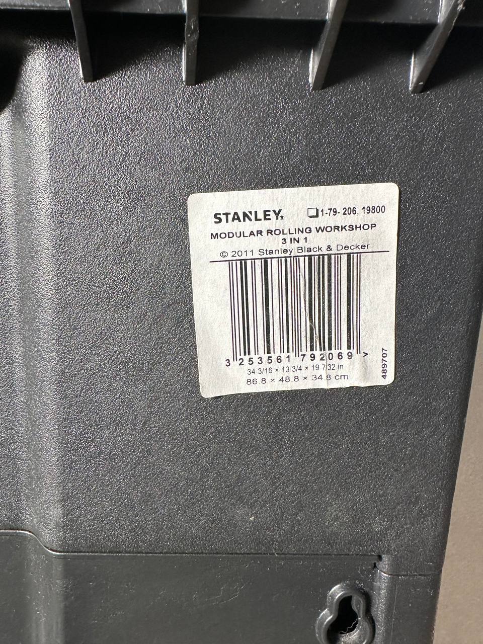 STANLEY 1-79-206 Modular Rolling Workshop 3-i-1