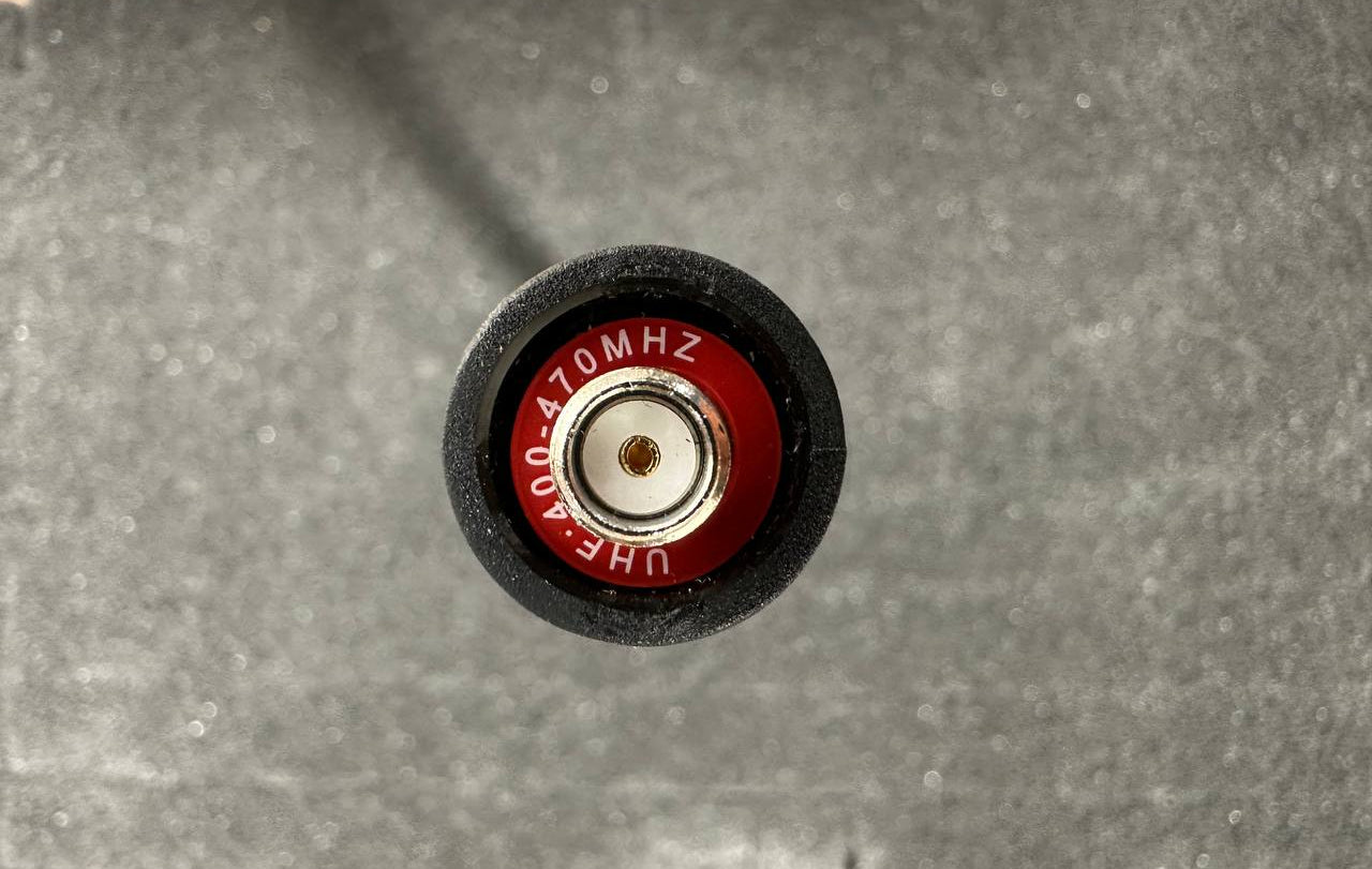UHF antenne 400–470 MHz for walkie talkie / komradio