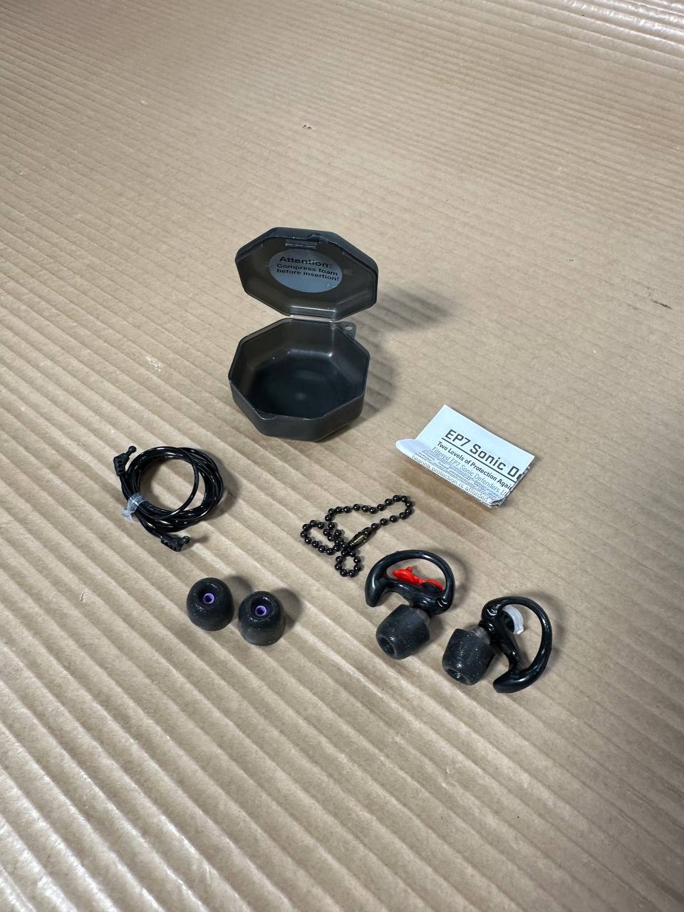 SureFire EP7 Sonic Defenders Ultra – Ørepropper med filter (Str. S) (Copy)