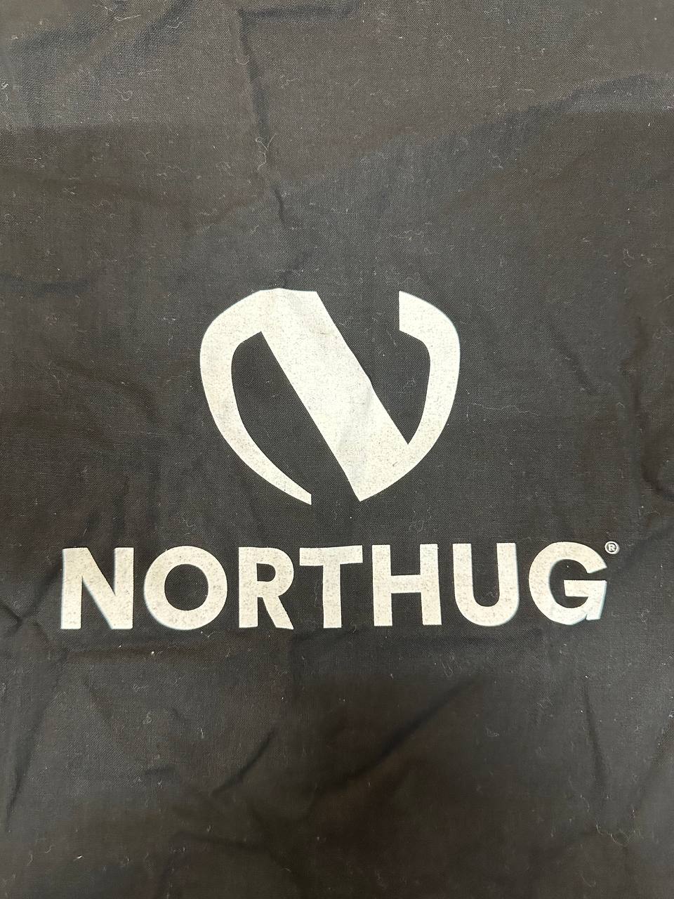 NORTHUG totebag – sort 100% bomull med hvitt logo ­trykk