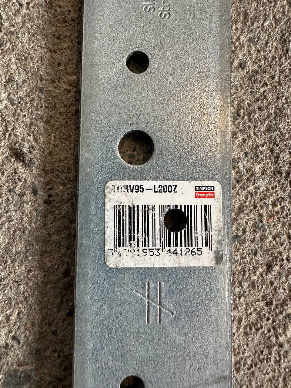 Simpson Strong-Tie Torvtakkrok 95×200 mm – Sort ZPRO