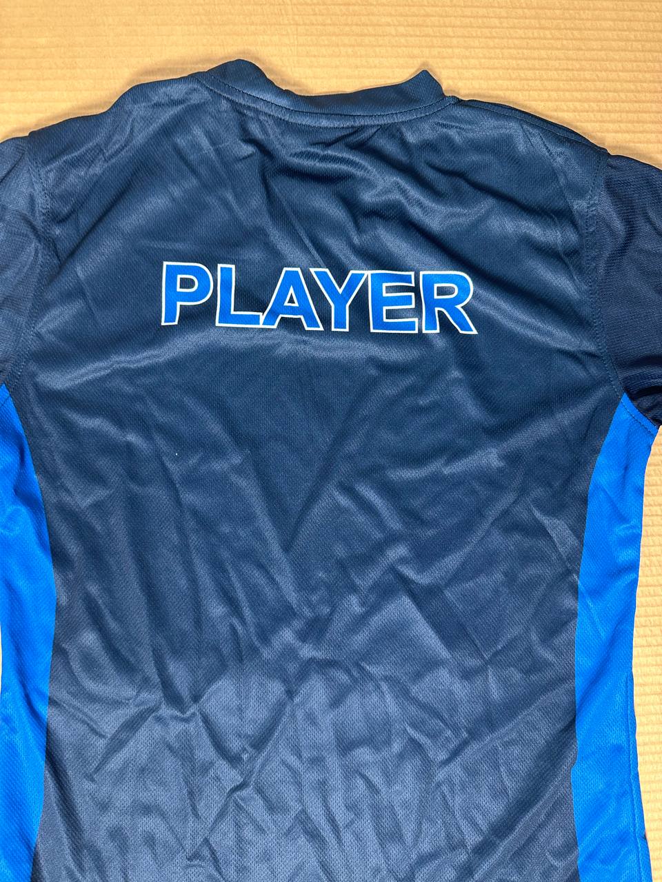 TEAM PLAY treningstrøye – mørkeblå med blå detaljer- Dame