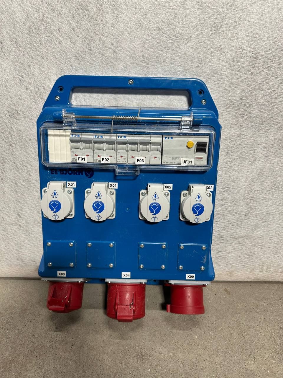 El‑Bjørn U 32 Mini //411‑1 EN 4P | 32 A CEE | Schuko & CEE 16/32 A | IP44