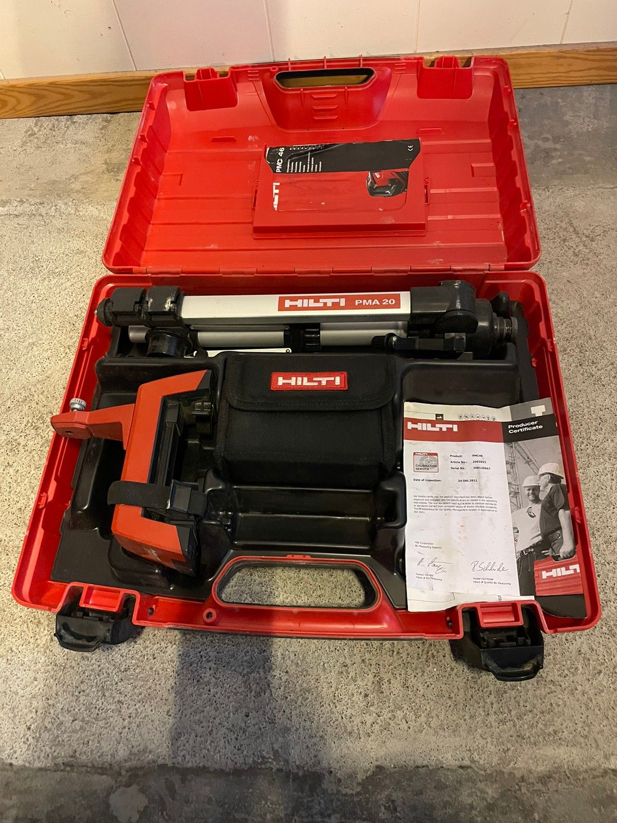 Hilti PMC 46 Kombilaser med Tilbehør