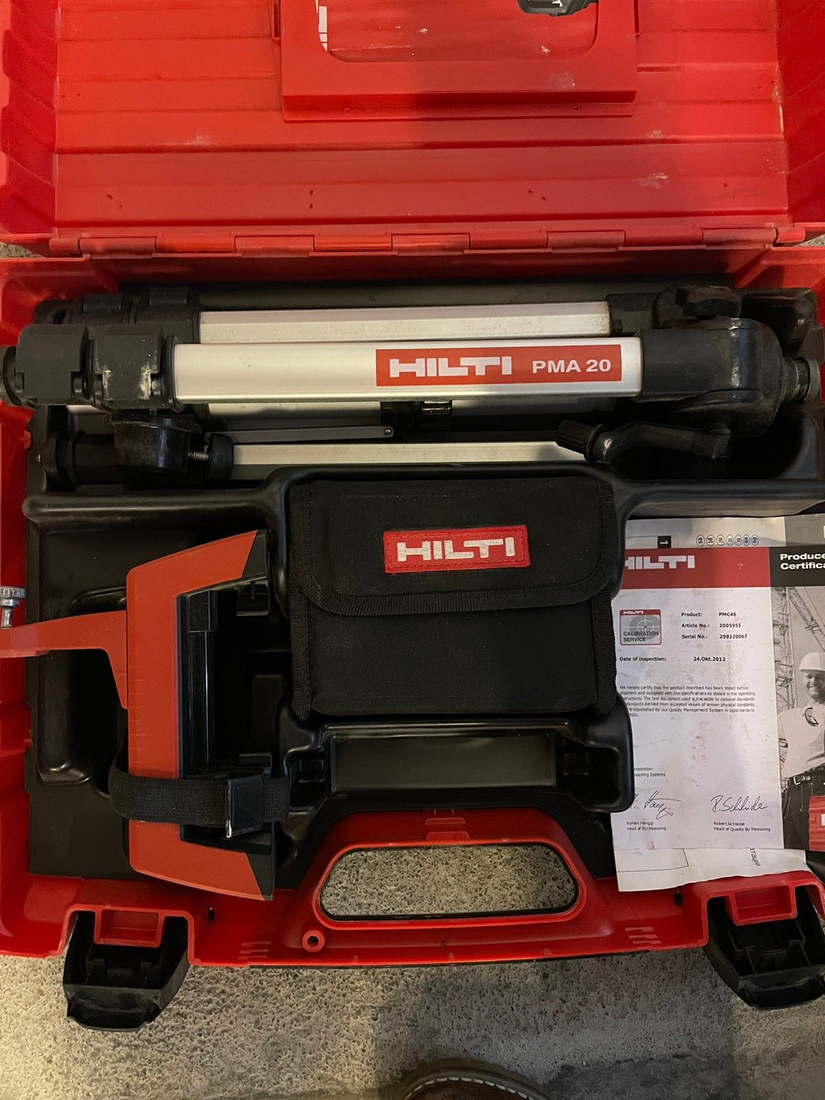 Hilti PMC 46 Kombilaser med Tilbehør