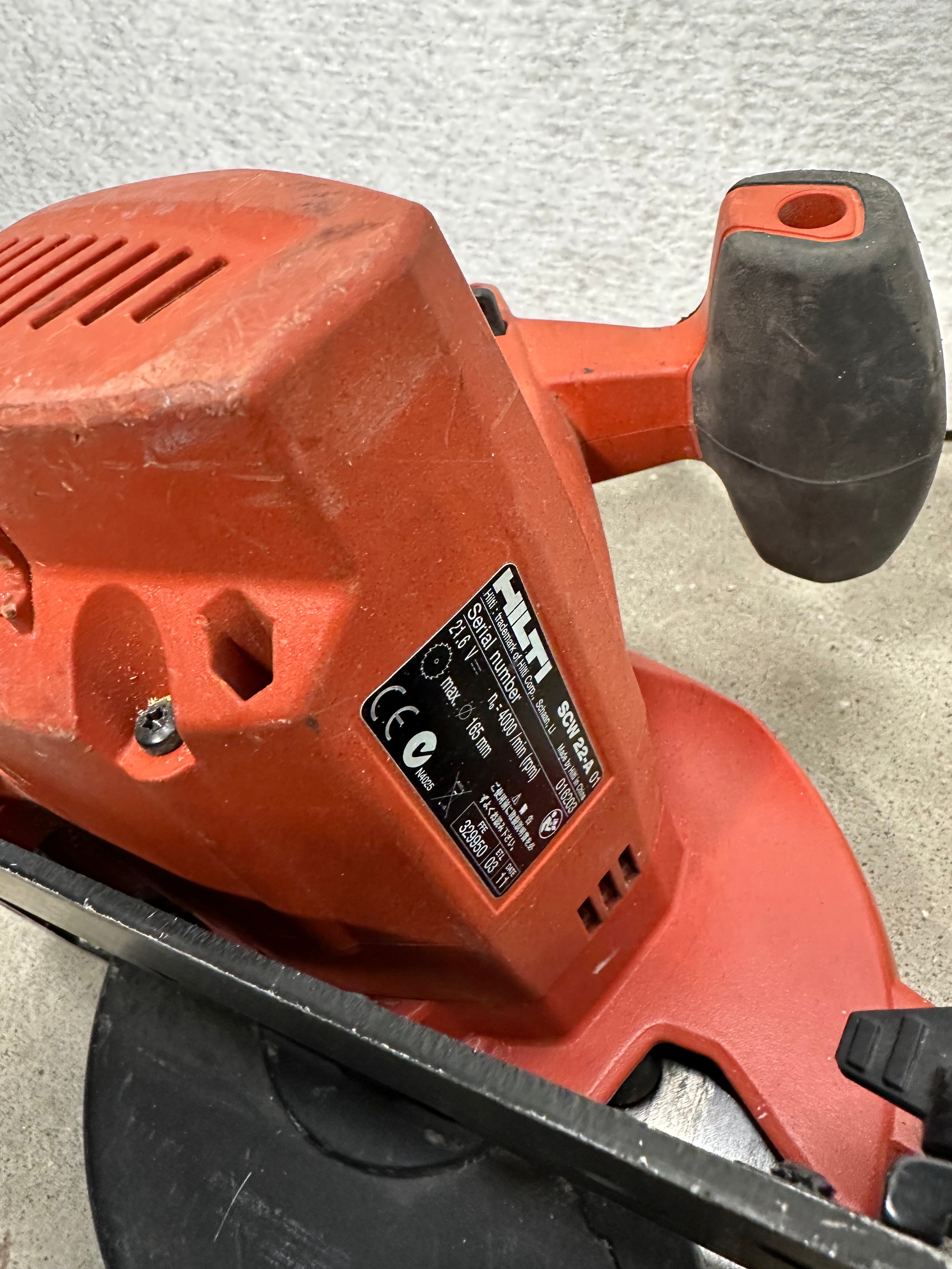 Hilti SCW 22-A Batteridrevet Sirkelsag
