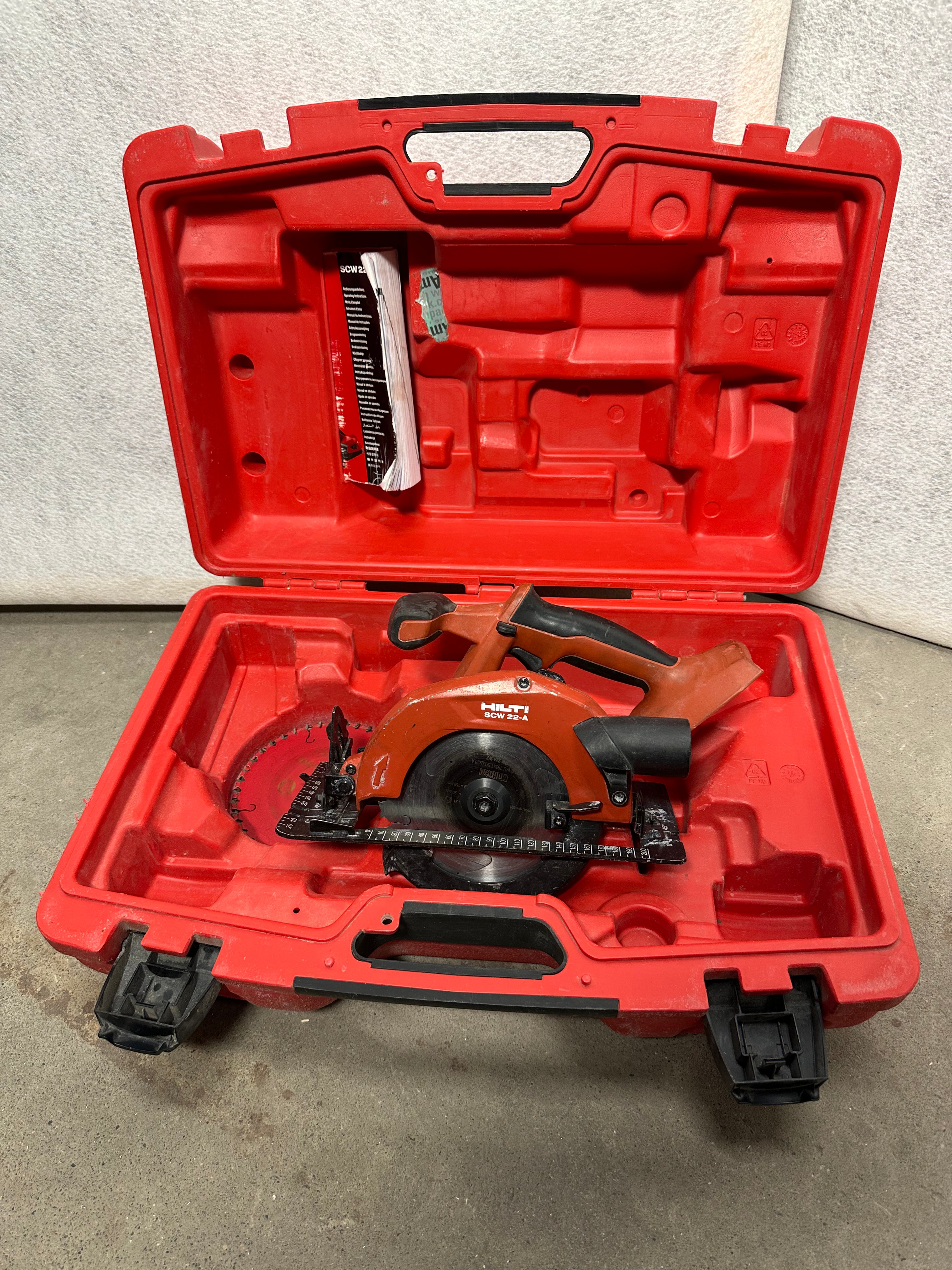 Hilti SCW 22-A Batteridrevet Sirkelsag