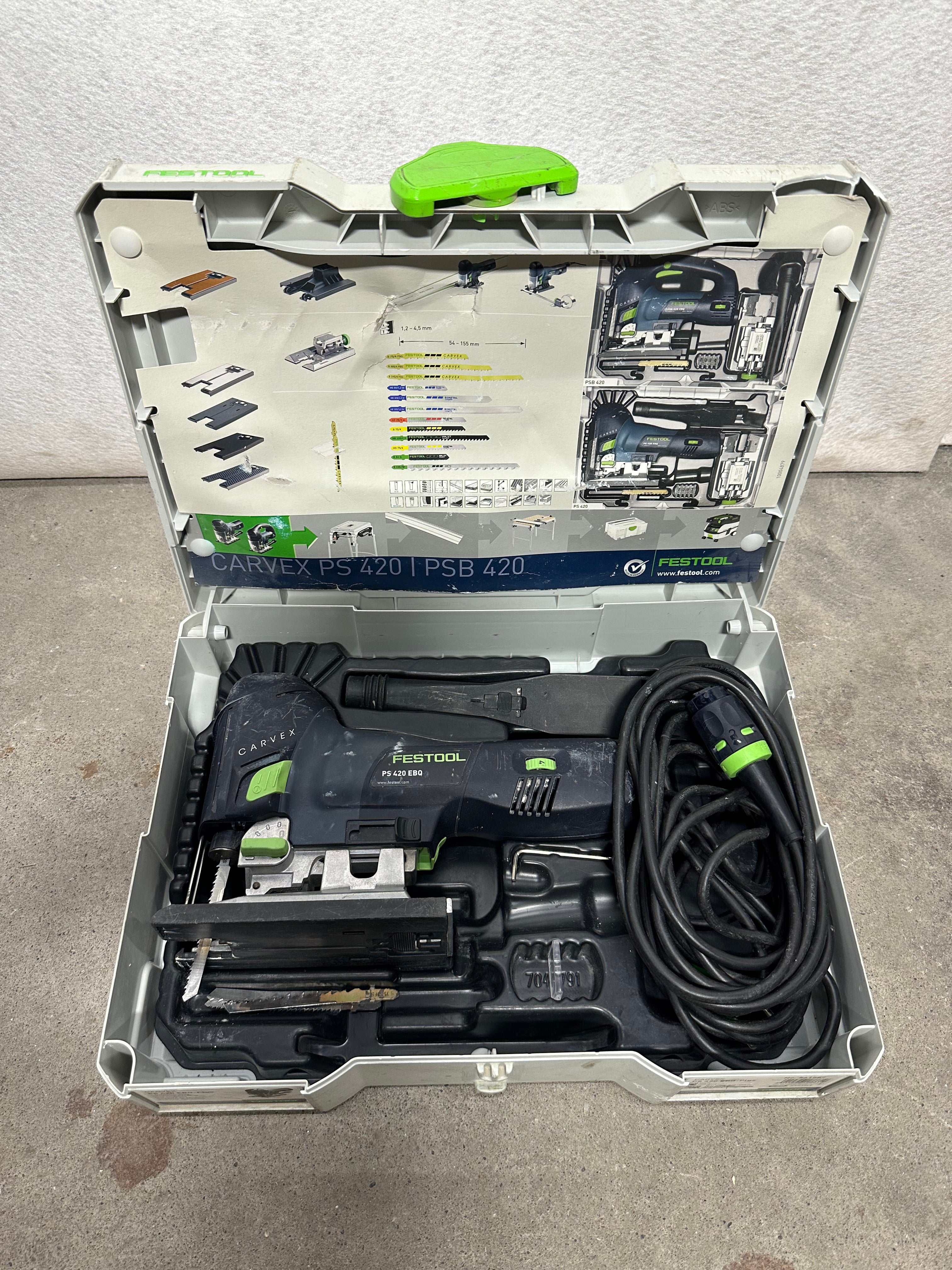Festool PS 420 EBQ Stikksag Carvex-serien