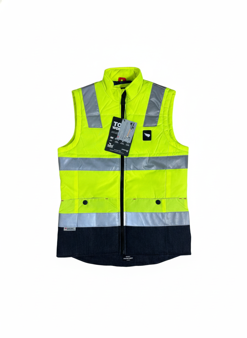 SAINT WorkWear Hi-Vis Vest Heavyweight Gul/Marine