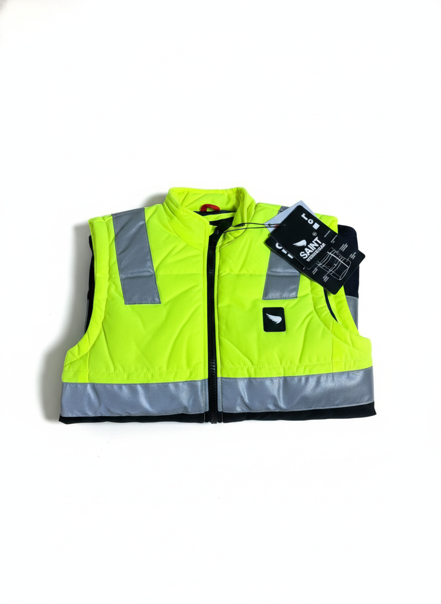 SAINT WorkWear Hi-Vis Vest Heavyweight Gul/Marine