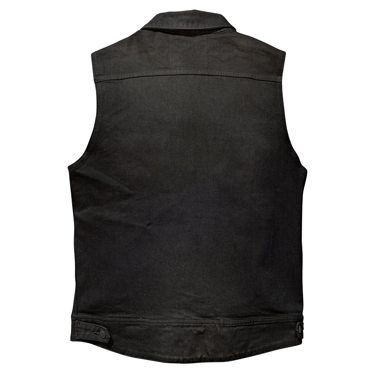 SAINT Denim Vest Black -Herre