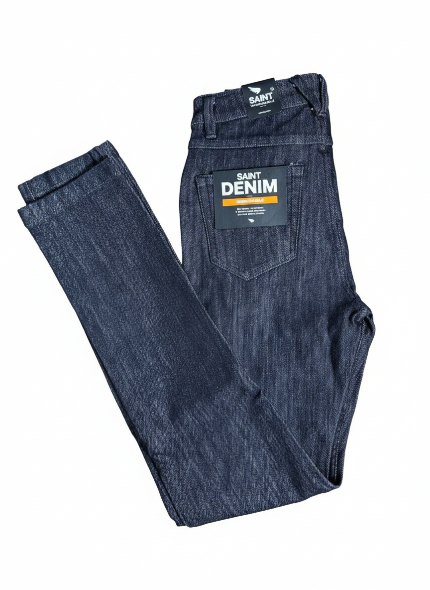 SAINT Unbreakable Women’s High Rise Skinny Jeans Indigo- Dame