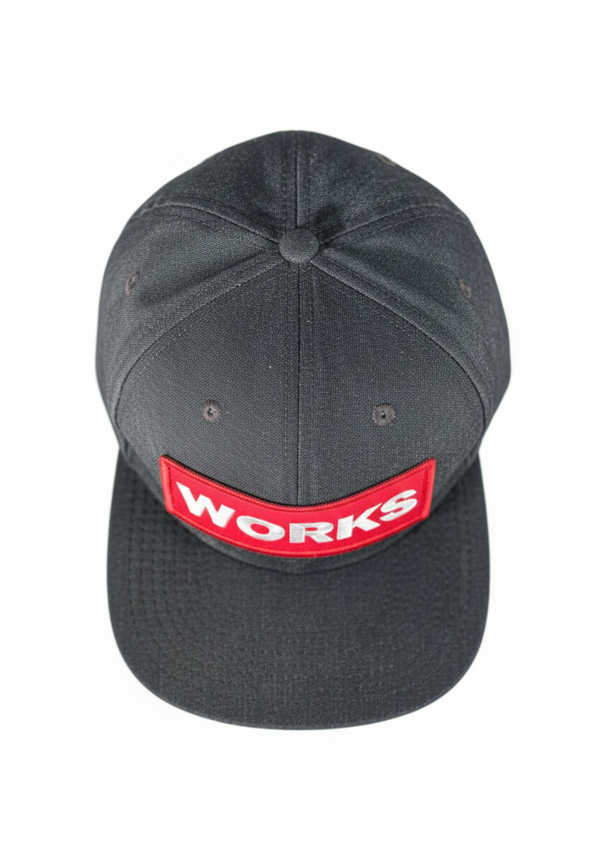 SA1NT Works Box Logo Snapback – Indigo