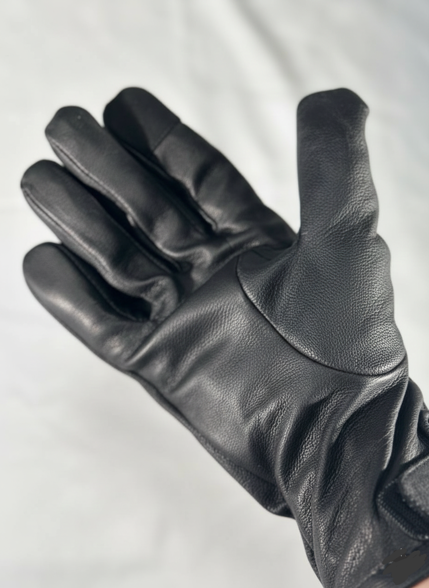 SA1NT Leather Gloves  Klassiske skinnhansker