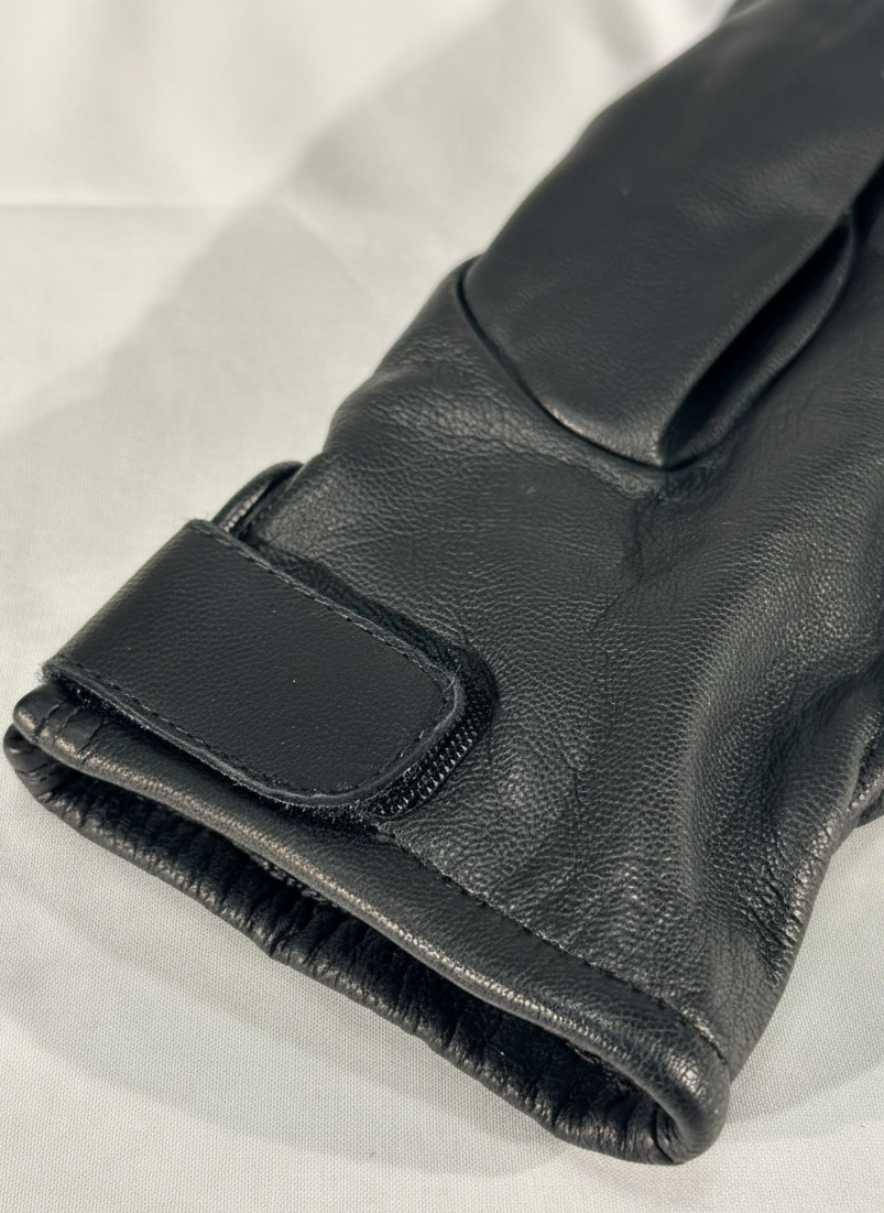 SA1NT Leather Gloves  Klassiske skinnhansker