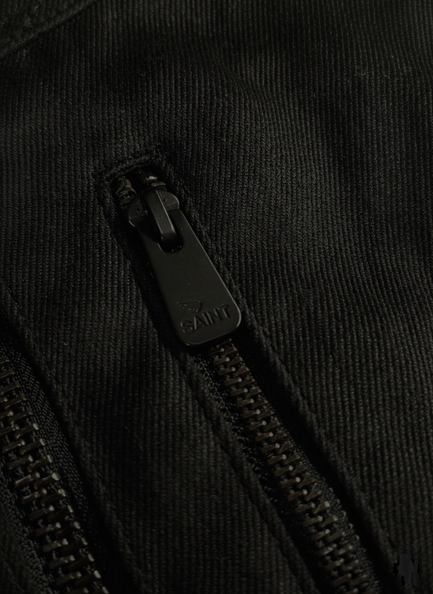 SA1NT Armoured Jacket Model 2  Black- Herre