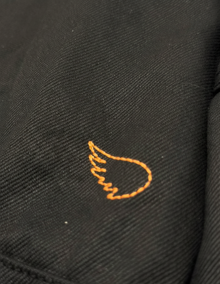 SA1NT Armoured Jacket Model 2  Black- Herre