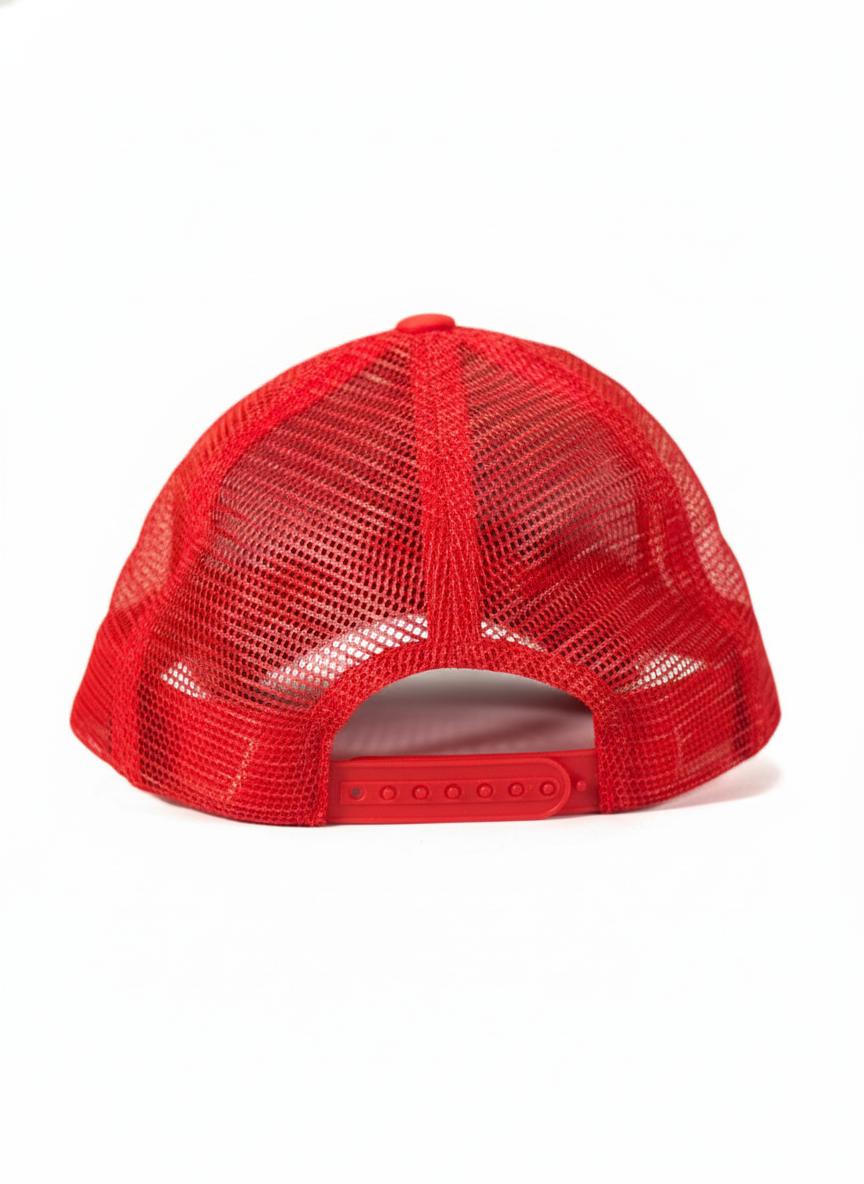 SA1NT Works Embroidery Trucker Cap Rød