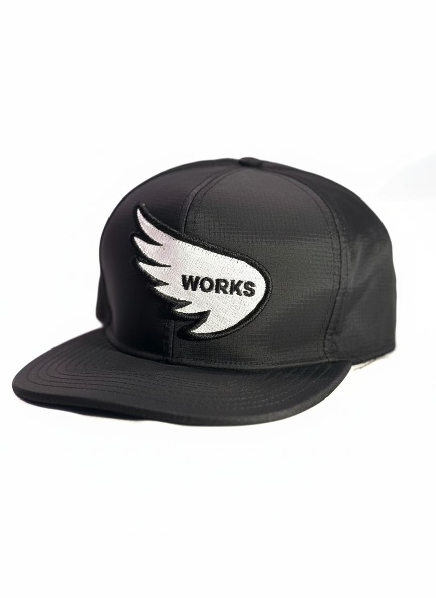 SA1NT Wing Snapback  Black