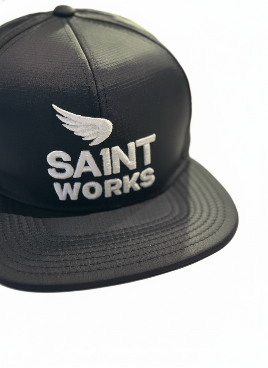 SA1NT Works Embroidery Snapback Caps