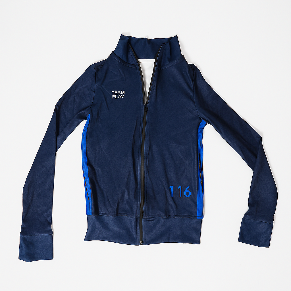 TEAM PLAY treningsjakke blå - Gutt