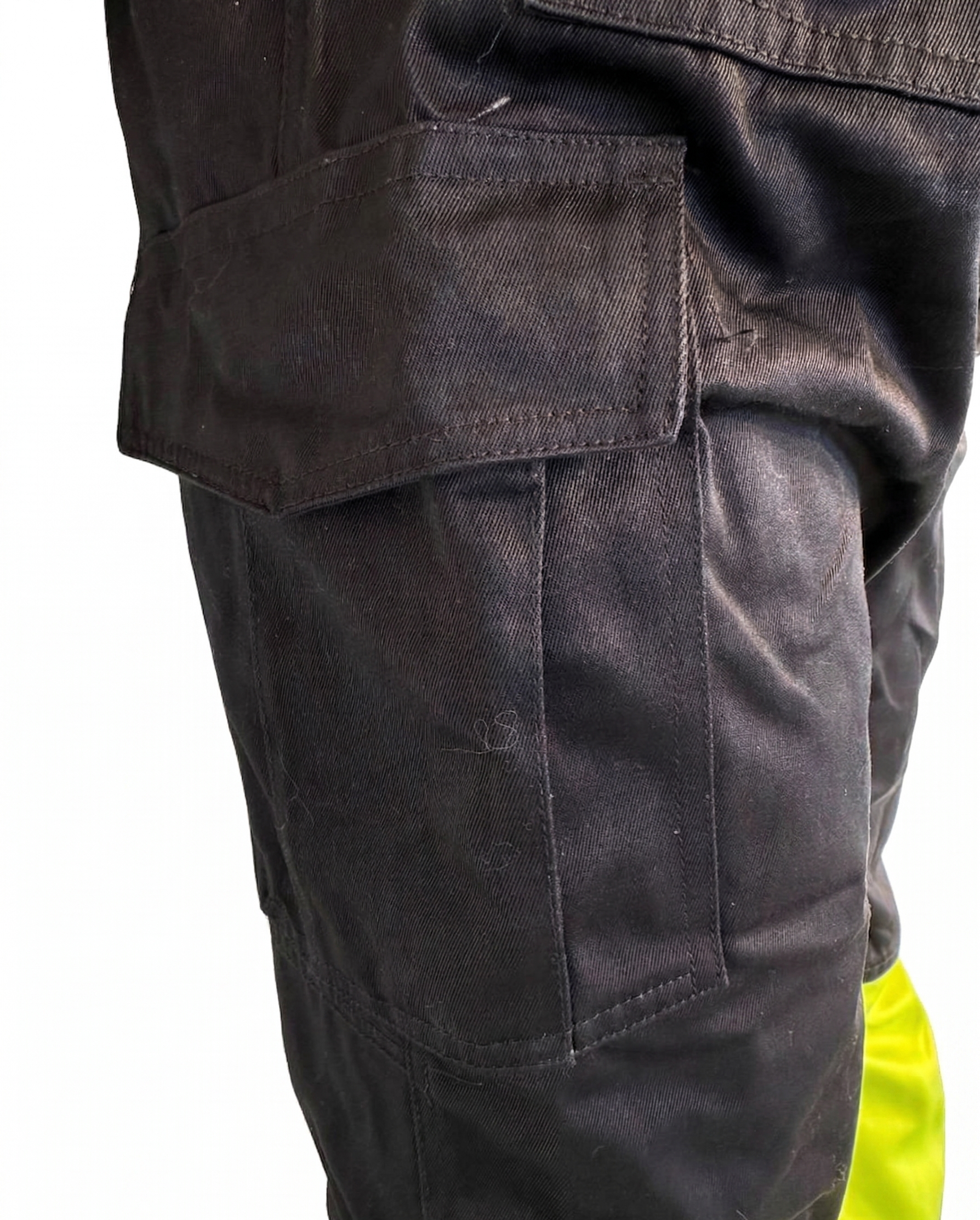 Modyf Alnes kjeledress Hi-Vis gul/sort – EN ISO 20471 Klasse 3