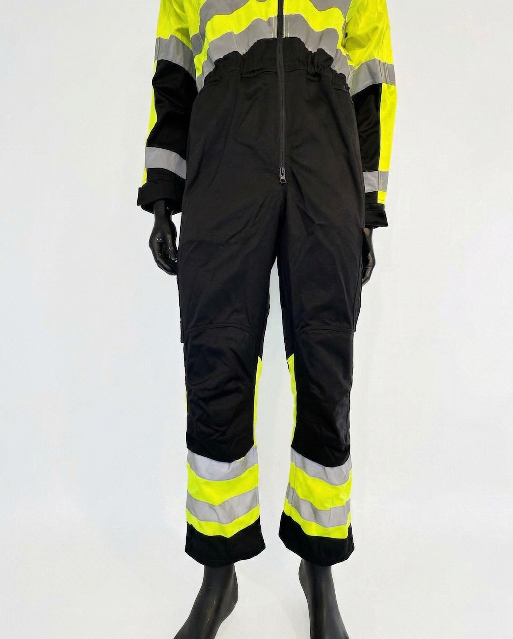 Modyf Alnes kjeledress Hi-Vis gul/sort – EN ISO 20471 Klasse 3