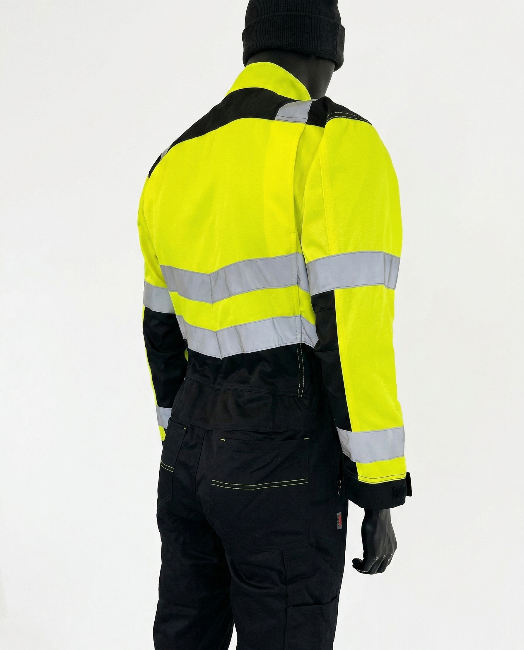 Modyf Alnes kjeledress Hi-Vis gul/sort – EN ISO 20471 Klasse 3